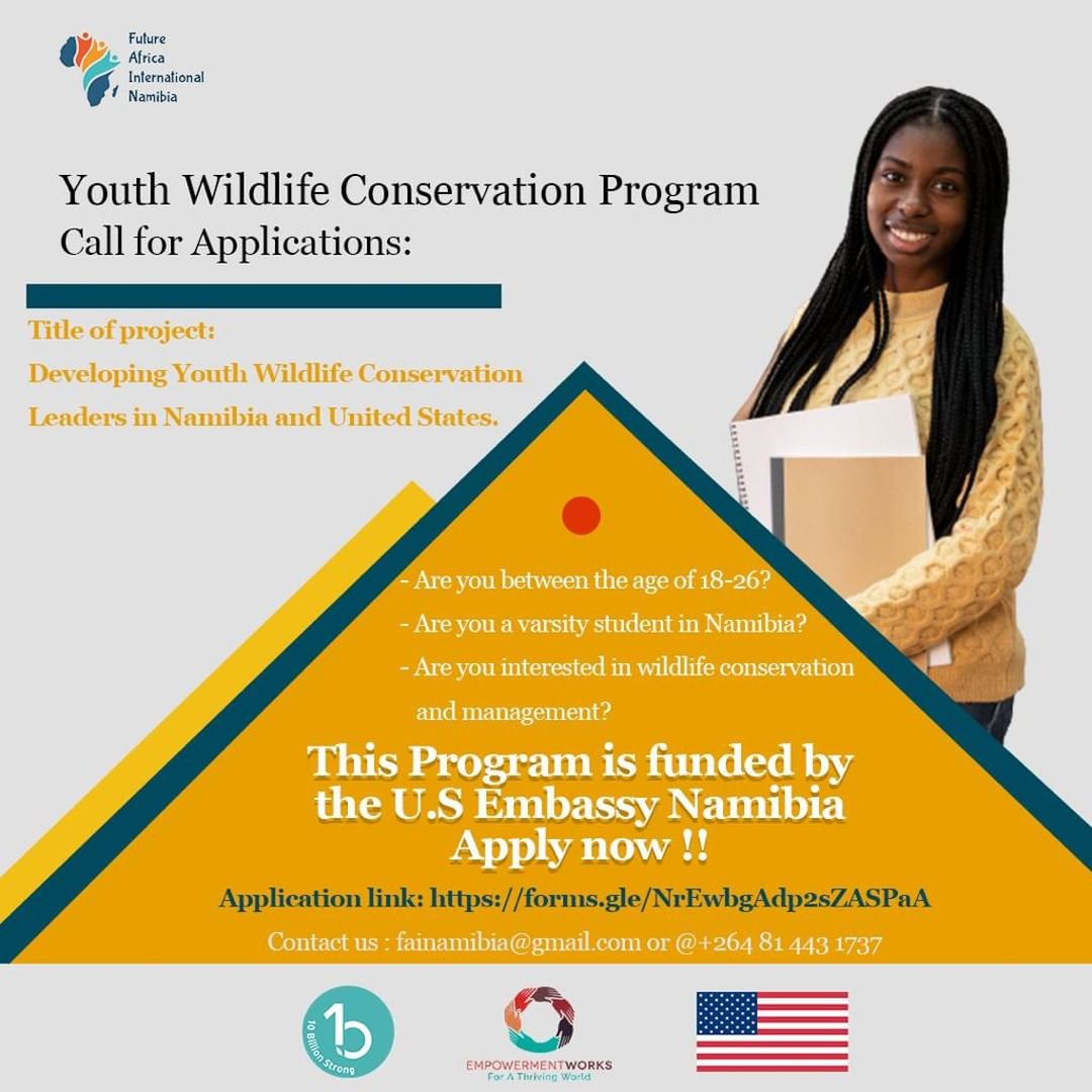 Call for Applications Youth Wildlife Conservation Program
