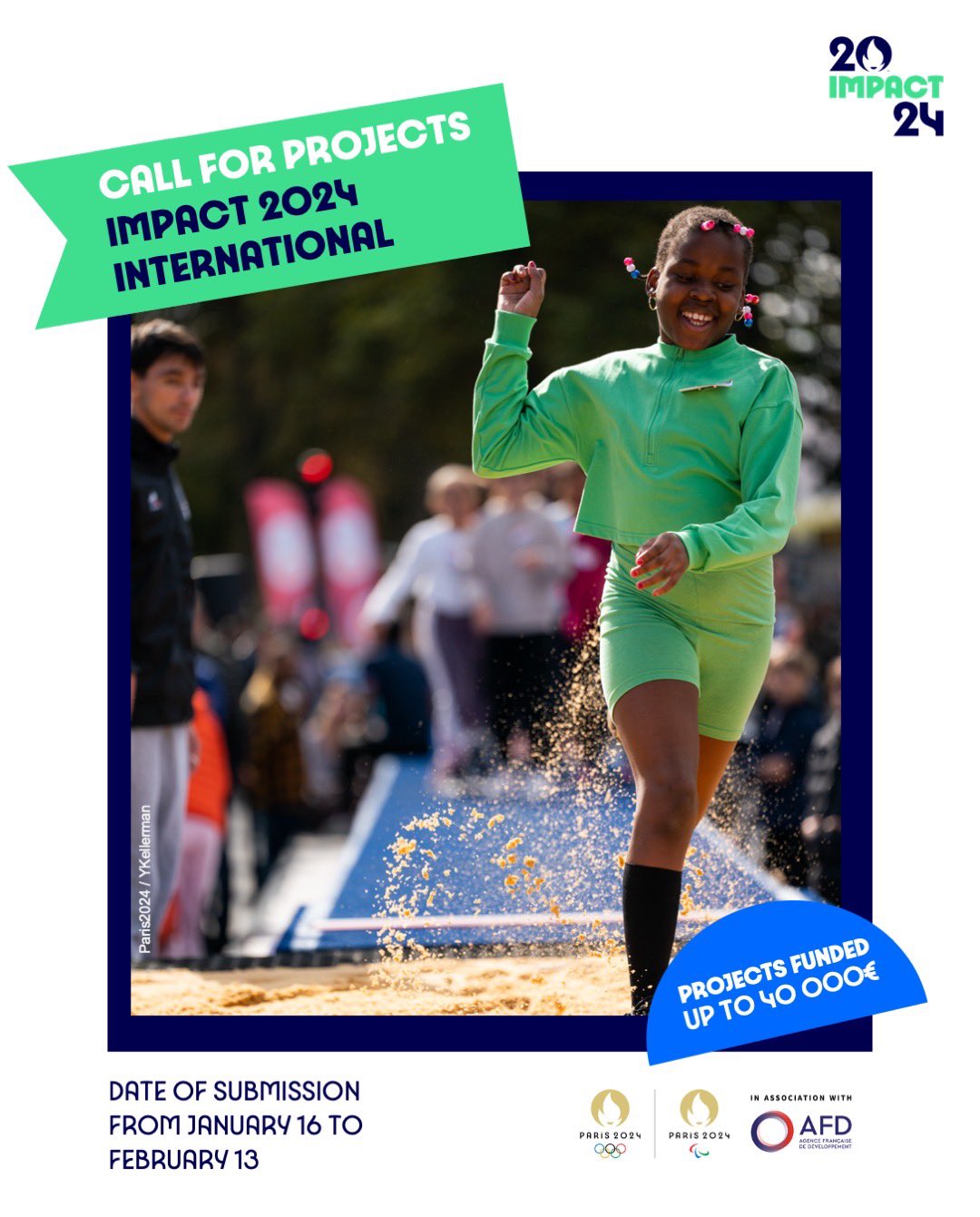 IMPACT 2024 INTERNATIONAL CALL FOR PROJECTS SPORTS DEVELOPMENT