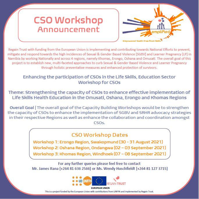 CSO Workshop Anouncement