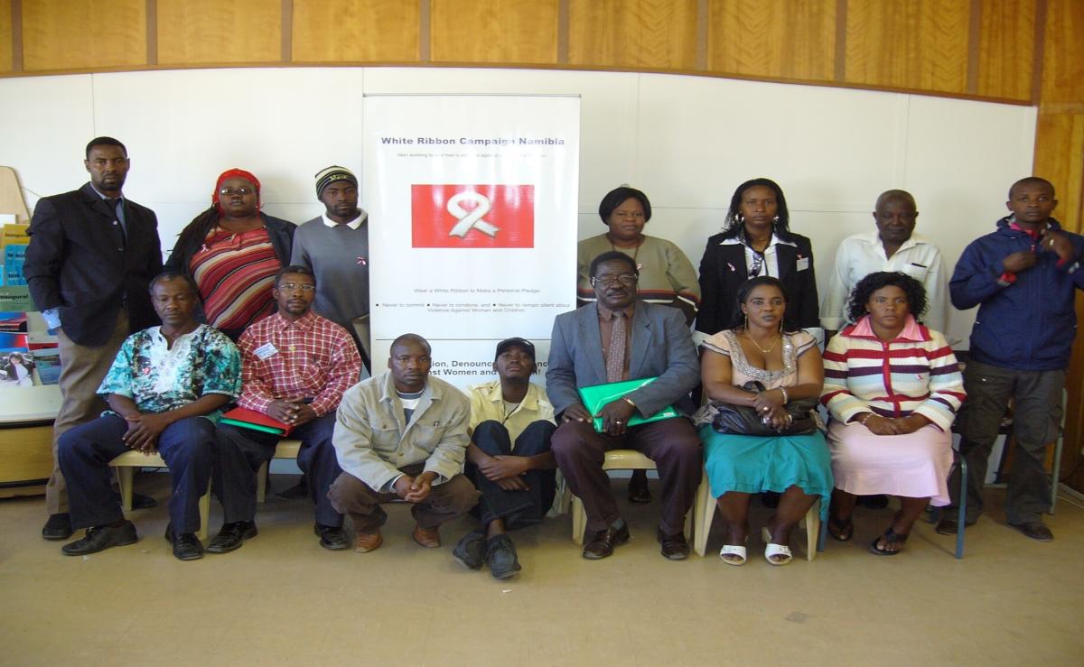During the GBV Workshop with Traditional  Leaders in OTjiwarongo 